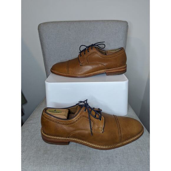 J and M Leather Wingtip Oxford Shoes main image 5